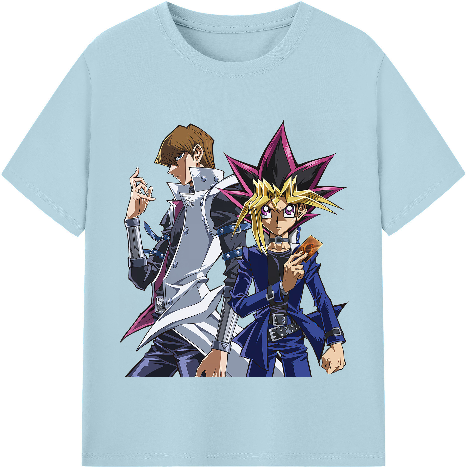 （画像用） 遊☆戯☆王 Yu-Gi-Oh! 綿100％半袖Tシャツ（フロントプリント）
